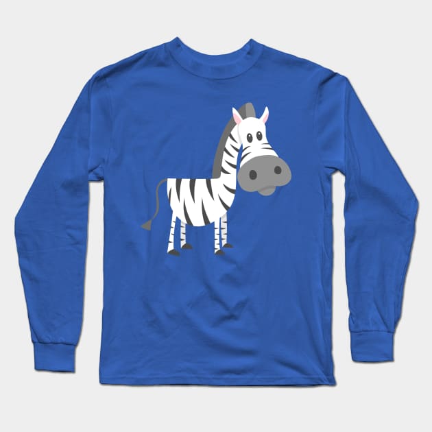 Cute Zebra for Kids Long Sleeve T-Shirt by vladocar